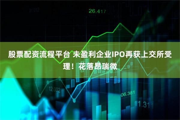 股票配资流程平台 未盈利企业IPO再获上交所受理！花落昂瑞微